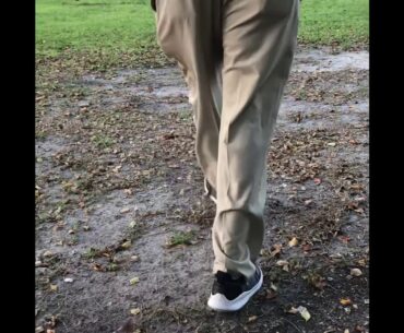 Going through your golf bag to find the right club to hit....