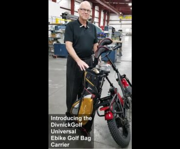 DivnickGolf Ebike Bag Carrier