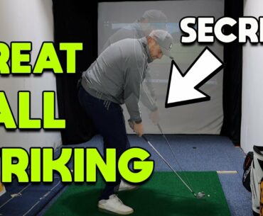 GREAT BALL STRIKING NEEDS LOWER HANDS FOR BETTER IMPACT