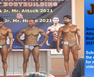 Senior Mr. Attock Bodybuilding 2021 | Senior Mr. Attock Competition | Mr. Attock 2021