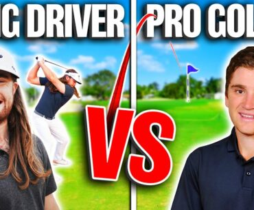 I Challenged A PROFESSIONAL GOLFER To A Match!! (VERY Close Match!!)