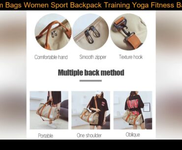 20-35L Gym Bags Women Sport Backpack Training Yoga Fitness Bag Men Outdoor Travel Sports Shoulder B