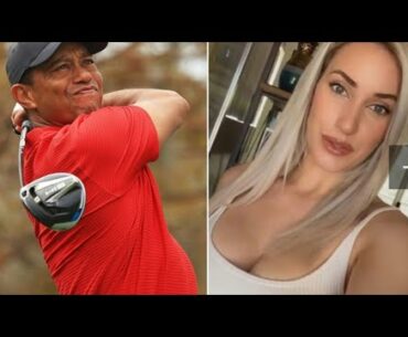 Sexy golf lady Paige Spiranac makes money to cut off Tiger Woods #Shorts
