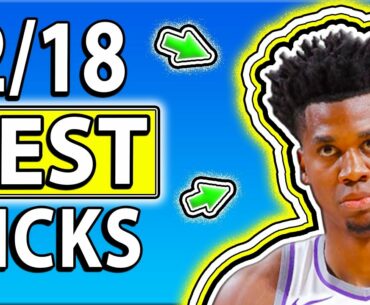 DRAFTKINGS NBA PICKS THURSDAY FEBRUARY 18th PICKS | NBA DFS BETTING PICKS 2021