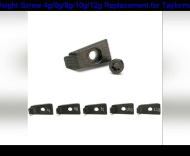 2X Golf Weight Screw 4g/6g/8g/10g/12g Replacement for Taylormade Spider X / MySpider X Series Putte