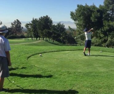 Eli Tees Off at Red Hill CC #1