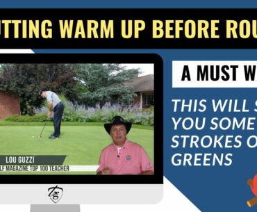 Putting Pre-Round Warm Up