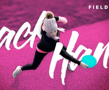Working on my Back Hand Form | DISC GOLF FIELD WORK | Miss Frisbees