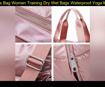 Gym Sports Bag Women Training Dry Wet Bags Waterproof Yoga Mat Blosa Travel Duffle Bag for Women Sp