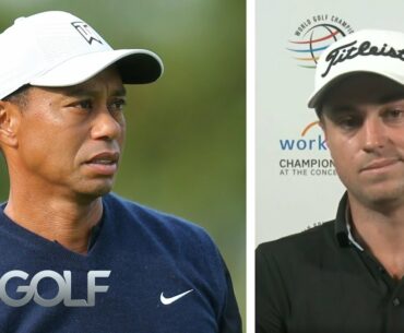 Justin Thomas hoping for best for Tiger Woods after car accident | Golf Today | Golf Channel