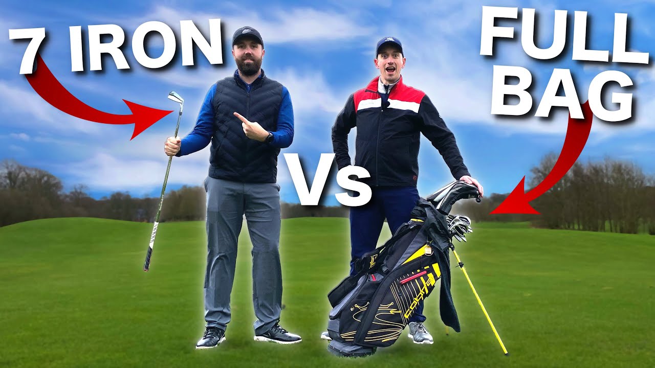 GOLF PRO (1 club) Vs BAD GOLFER (14 clubs) GOLF PRO (1 club) Vs BAD GOLFER (14 clubs)