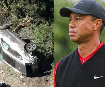 Tiger Woods Hospitalized after Car Crash