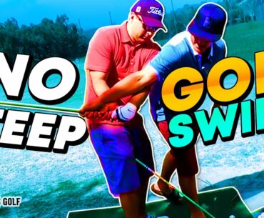 NO STEEP Swing Drill | INSTANT Golf Swing FIX