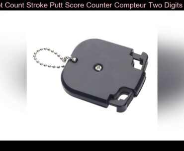 Golf Shot Count Stroke Putt Score Counter Compteur Two Digits Scoring Keeper With Key Chain Golf Tr