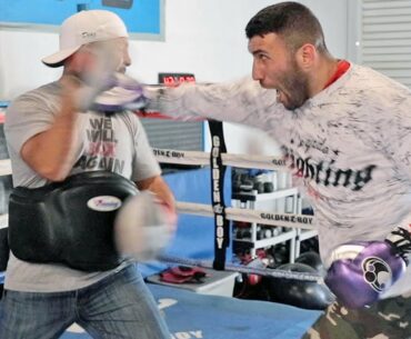 AVNI YILDIRIM EXPLOSIVE FINAL DAY OF TRAINING FOR CANELO ALVAREZ - SHOWS BRUTAL POWER ON MITTS & BAG