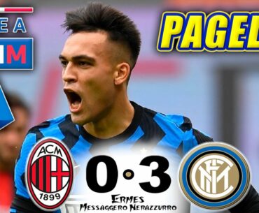MILAN-INTER 0-3 LAUTARO PERFETTO e HANDA SUPER, ma CONTE...