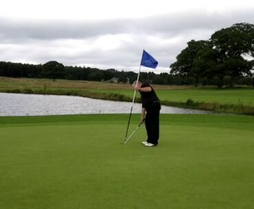 8th Hole ZZ Par Putt Matfen Hall Golf Course