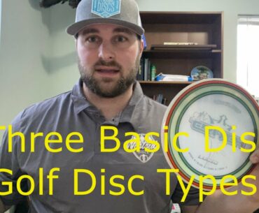 Disc Golf Disc Types!!