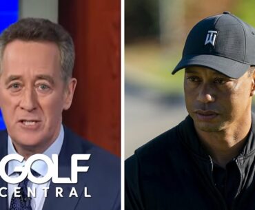LASD gives update on Tiger Woods after accident; players show support | Golf Central | Golf Channel