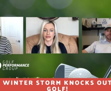 Winter Storm Knocks Out Golf Ep. 41 Recorded before Tiger Woods Accident