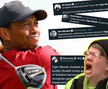 Update On Devastating Tiger Woods Car Crash | Disgusting SJW's Attack Tiger Over Politics!