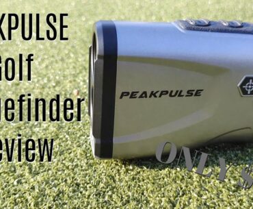 PEAKPULSE Golf Rangefinder Review | I Bought The Cheapest Rangefinder On Amazon