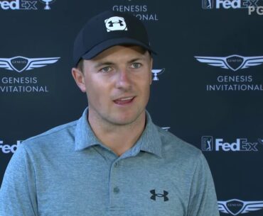 Jordan Spieth: Thursday Flash Interview 2021 The Genesis Invitational