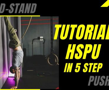 Tutorial Hand-stand push-ups (HSPU) in 5 semplici step
