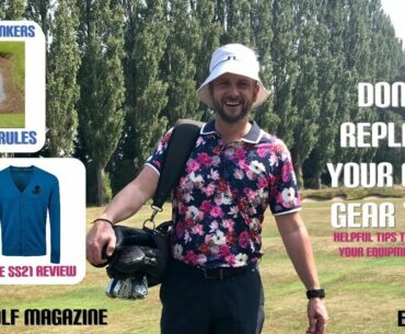 Golf Show Episode 19 | Extend the life of golf equipment | GFORE SS21 | Water in Bunkers | Pro Tips