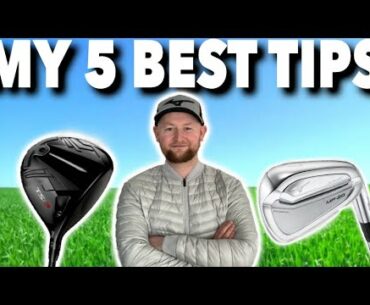 MY 5 BEST GOLF SWING TIPS - Simple Golf Tips