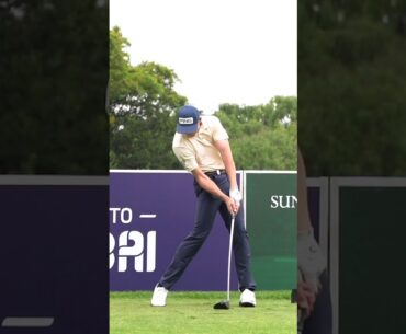 LONGEST HITTER in Golf? Wilco Nienaber Driver Swing #SHORTS