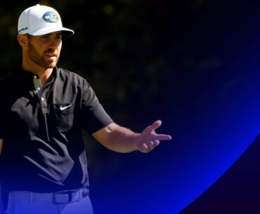 Matthew Wolff hits putt accidentally with practice putting stroke