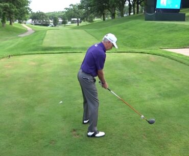 LARRY MIZE TEES OFF!!