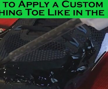 How to Apply a Custom Pitching Toe like in the MLB