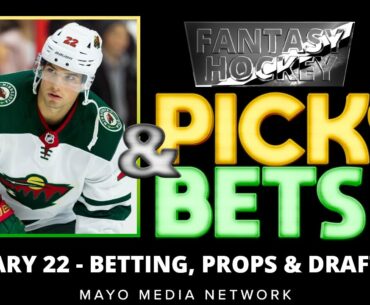 NHL DraftKings Picks Monday 2/22/21 | NHL Bets | NHL Props & Bets | 2021 Fantasy Hockey News