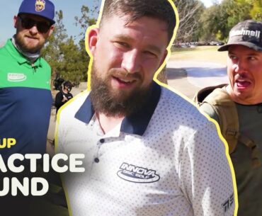 Sexton refuses to play thru Jerm & Uli | LVC Front 9 | Mic'd Up Practice Round | JomezPro