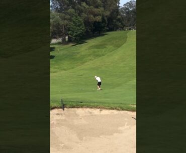 Wedge into the green