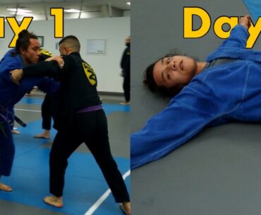 A Week of BJJ (What it looks like)