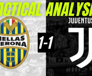 VERONA:1-JUVENTUS:1,ANDREA PIRLO TACTICS,JUVENTUS TACTICS,FOOTBALL TACTICS,ITALIAN FOOTBALL LOVER