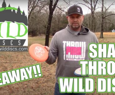 Win the Wild Discs Shawn throws in this video! | Disc golf