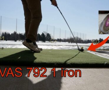 hitting my 1 iron for the first time!! | MTD GOLF