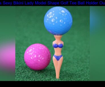 HOT 5Pcs Sexy Bikini Lady Model Shape Golf Tee Ball Holder Outdoor Sport Accessory