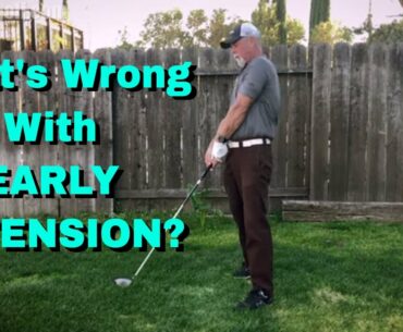 What's wrong with Early Extension?  [ Why prevent it? ]