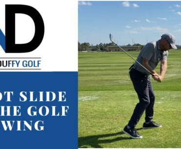 FOOT SLIPPING IN THE GOLF SWING