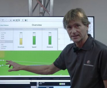 Training in the SAM PuttStudio - Ball performance analysis on straight putts