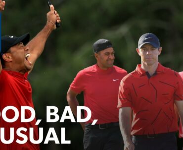 Tiger tributes, Reed’s topped 3-wood and Nelly Korda’s “concussion”