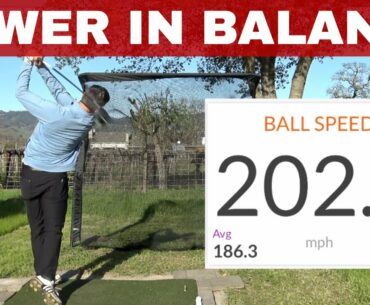 WORLD BEST AMATEUR DRIVER TOPS 200mph ball speed on Trackman | BE BETTER GOLF