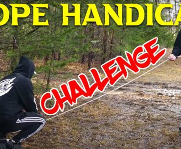 Disc Golf Rope Handicap Challenge