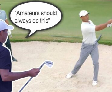 Tiger Woods Bunker Lessons | Amazing Bunker Tips
