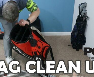 Cleaning out your Golf Bag - Are you prepared.